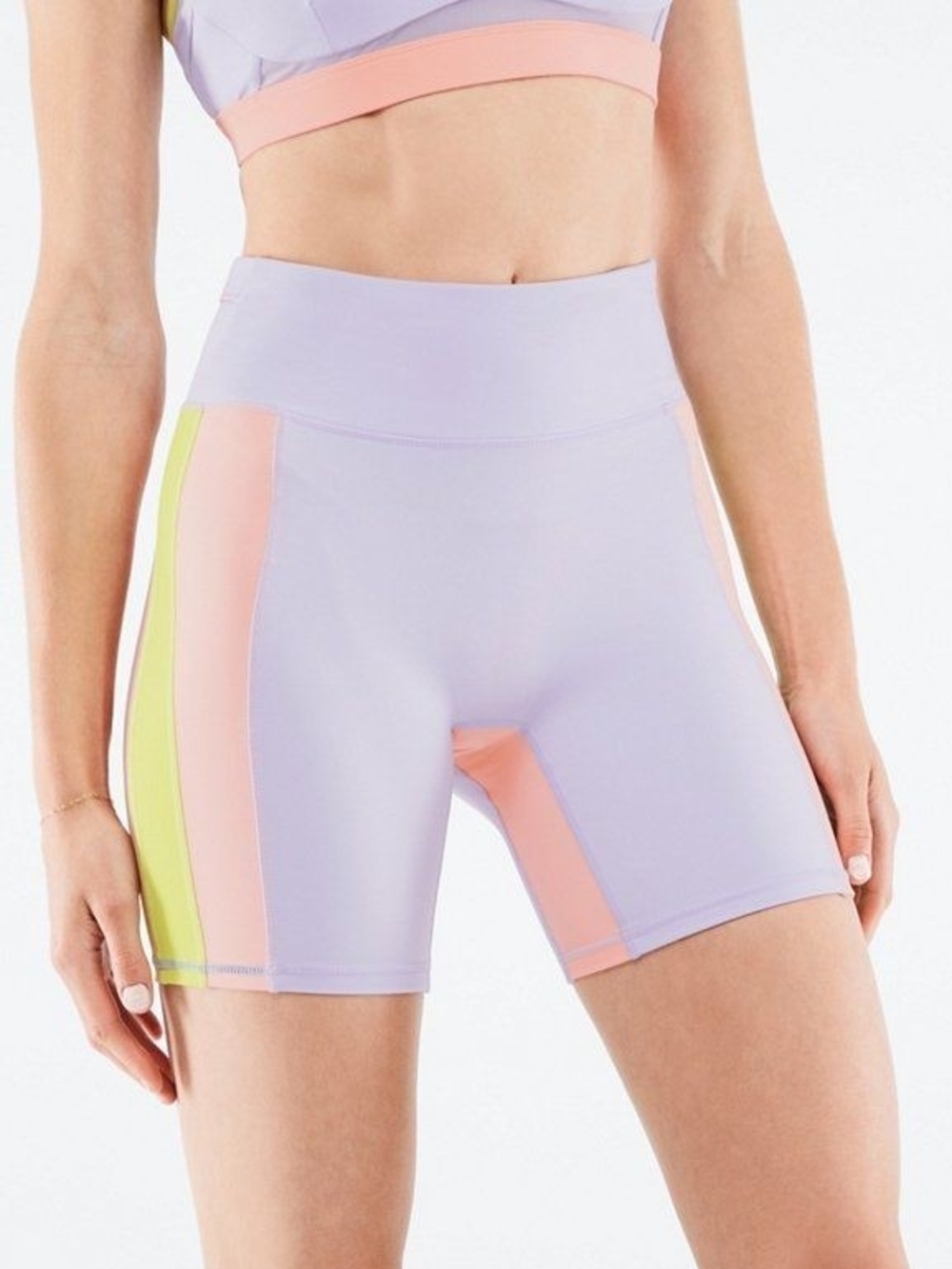 Fabletics High Waisted Trinity Run Shorts 7"